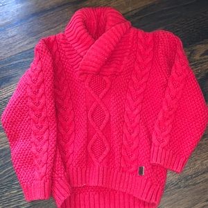 Janie & Jack - red sweater